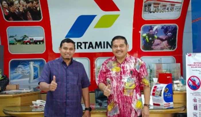 Parlindungan Purba Datangi Kantor Pertamina Sampaikan Keluhan Masyarakat Tano Tombangan Angkola