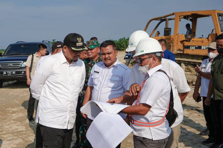Minggu Depan Finishing Pemerataan Lahan Medan Islamic Centre Selesai