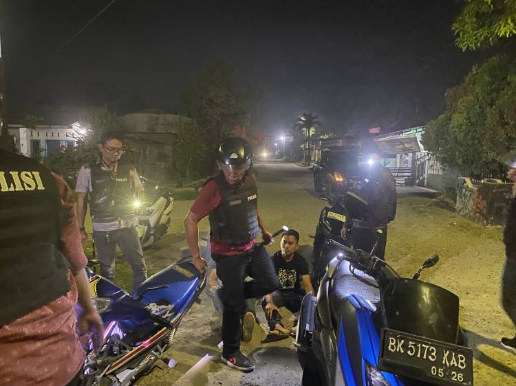 Polsek Percut Sei Tuan Amankan Pemuda Bawa Dua Anak Panah