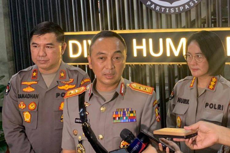 Kadiv Humas Polri : Istri Wakapolri Komjen Gatot Eddy Pramono Meninggal Karena Sakit