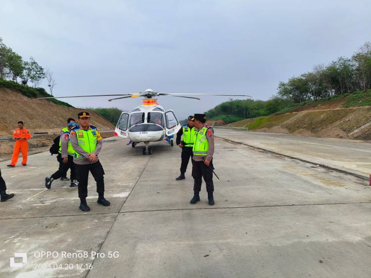 Kapolda Sumut Pantau Fungsional Exit Tol Sinaksak Mudik Lebaran