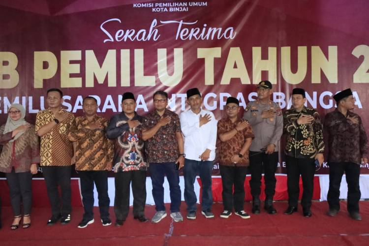 Kirab Pemilu 2024, Kaban Kesbangpol Binjai: Gelorakan Semangat Pemilu yang Sehat