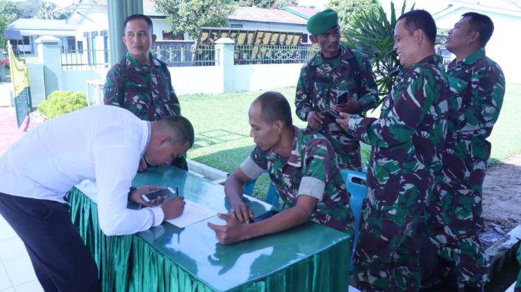 Kodim 0209/LB Laksanakan Seleksi Penerimaan Calon Komcad Tahap 2 Tahun 2023