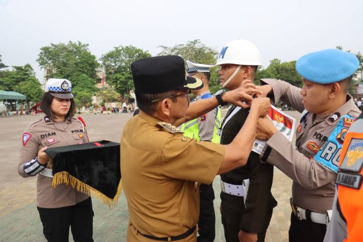Apel Gelar Pasukan Operasi Ketupat Toba, 439 Personil Siap Melakukan Pengamanan
