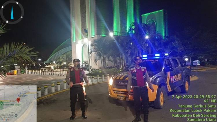 Jaga Kamtibmas di Bulan Ramadhan Polreta Deliserdang Lakkukan Patroli Sahur On The Road