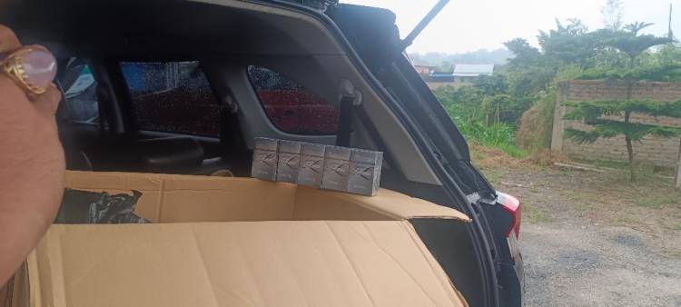 Gelar Operasi Pasar, Bea Cukai Sibolga Sita 388 Bungkus Rokok Illegal di Humbahas, Kerugian Negara Capai Rp 5,5 Juta