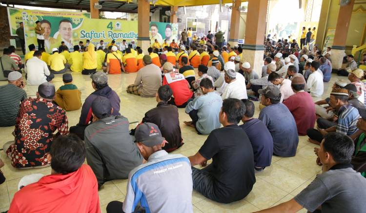 Safari Ramadhan DPD Partai Golkar Kota Medan, 21 Ton Beras Di Salurkan Ke Masyarakat