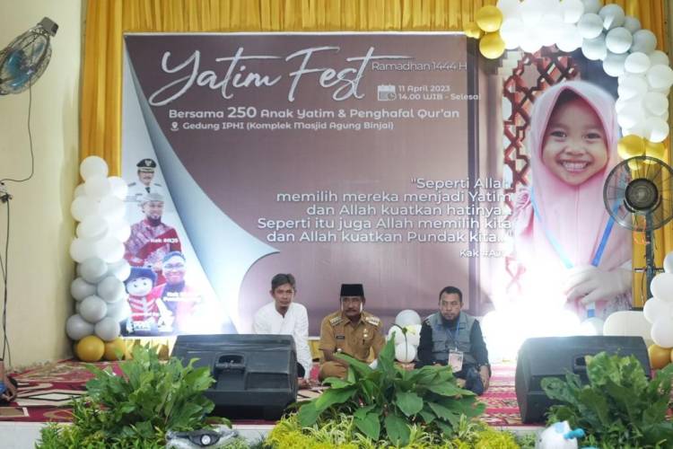 Yatim Fest di Binjai, 300 Anak Terima Santunan