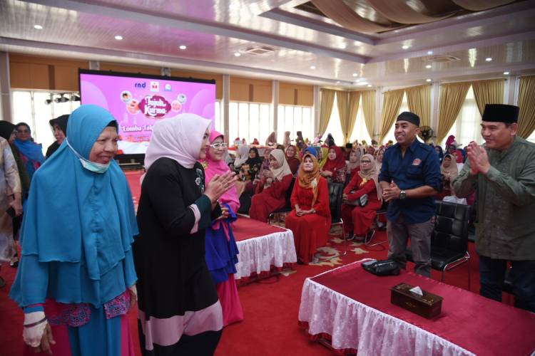 Lomba Membuat Takjil, Ketua TP PKK Sumut Nawal Lubis Berharap Dorong Industri Rumahan