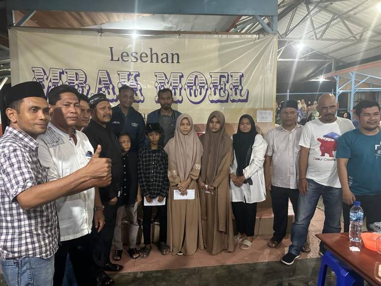 SPS Aceh Gelar Rapat Dan Bukber, Anak Yatim Turut Disantuni