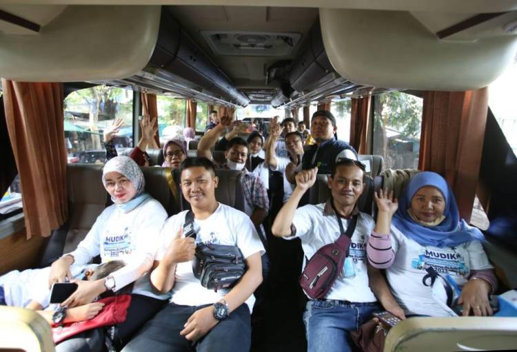 PLN Berangkatkan 10,000 Pemudik Gratis Ke Berbagai Daerah
