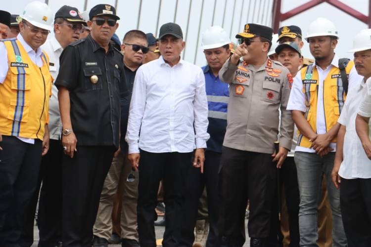 Kapolda Sumut Imbau Masyarakat Jaga Jembatan Sei Wampu
