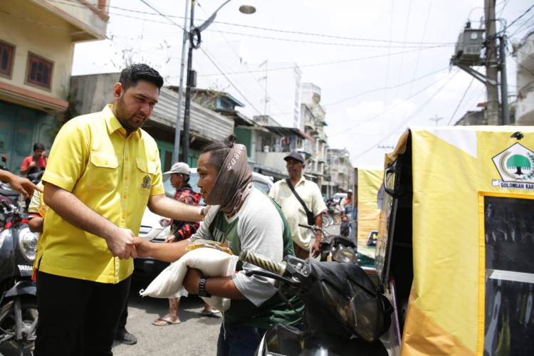 DPD Golkar Kota Medan Giat Tabur Keberkahan Di Bulan Suci Ramadhan