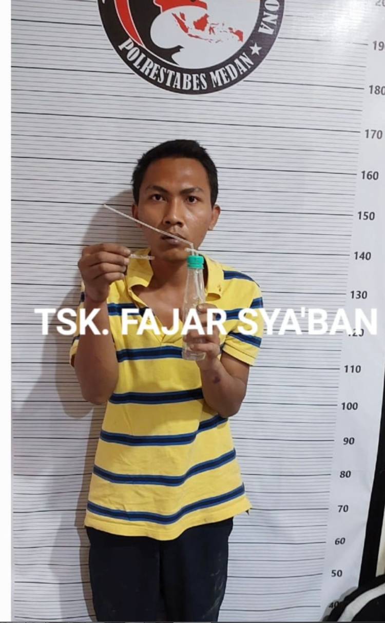Polrestabes Medan Gerebek Kampung Narkoba di Jalan Pancasila Tembung