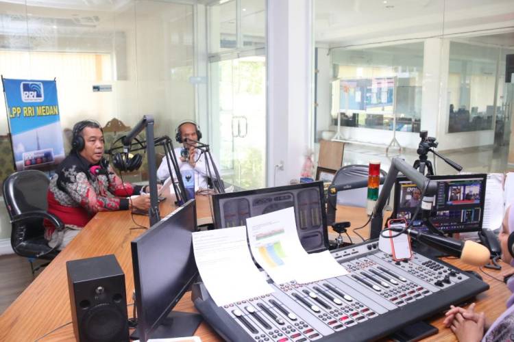 Dialog Interaktif RRI, Tata Kelola Pemerintahan Pemprovsu Sudah Banyak Berubah Lebih Baik