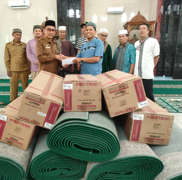 BKM Masjid Al Munawwarah Bersyukur dan Berterima kasih Usulannya Direalisasikan Bobby Nasution