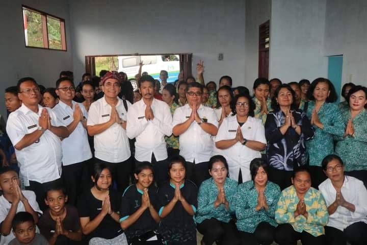 Moses Simanjuntak Berharap Desa P2WKSS Desa Panindii Akan Alami Perubahan Lebih Baik