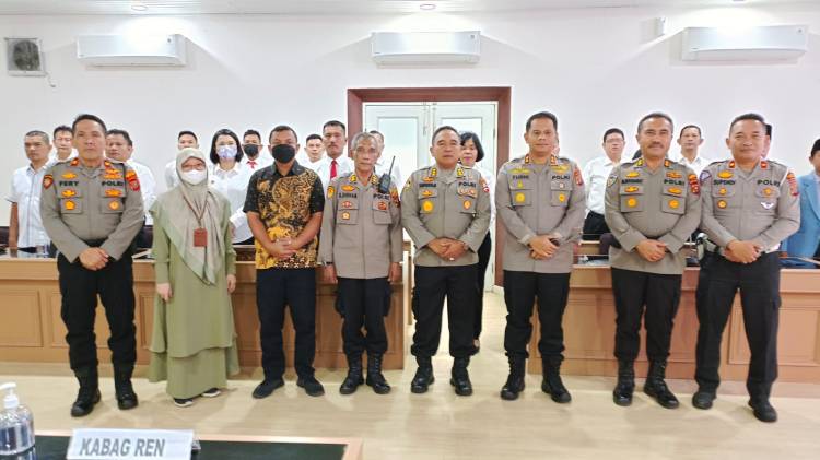 Cek Kepercayaan Masyarakat Terhadap Kinerja Polri, Puslitbang Kunjungi Polrestabes Medan