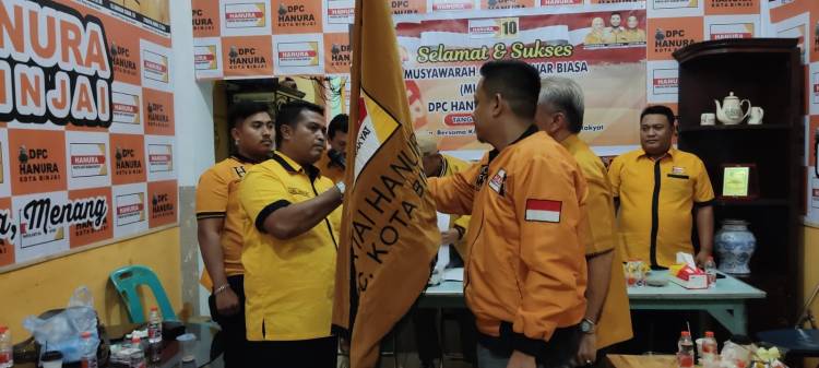 Zainal Abidin Pimpin Hanura Kota Binjai, Target 5 Kursi Legislatif