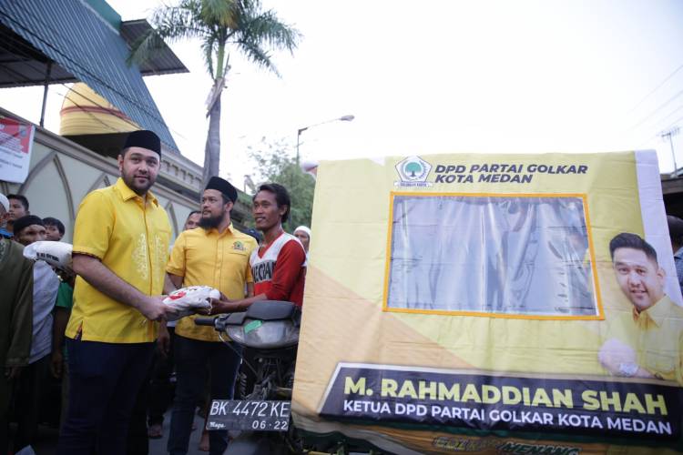 M Rahmaddian Shah SH : " Golkar Ada Bukan Pada Saat Pemilu, Tapi Golkar Akan Selalu Ada Buat Masyarakat "
