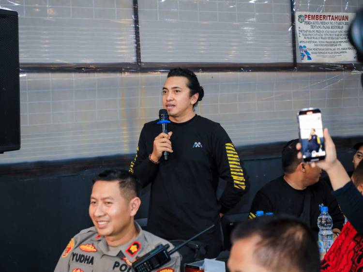 Ngabuburit Bareng Bobby, Pemotor Komunitas  Salut Perkembangan Medan