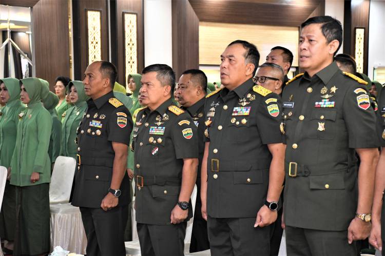 Momentum HUT Ke-77, Pangdam I/BB Harapkan Persit Beri Pembinaan ke Istri Prajurit dan Keluarganya