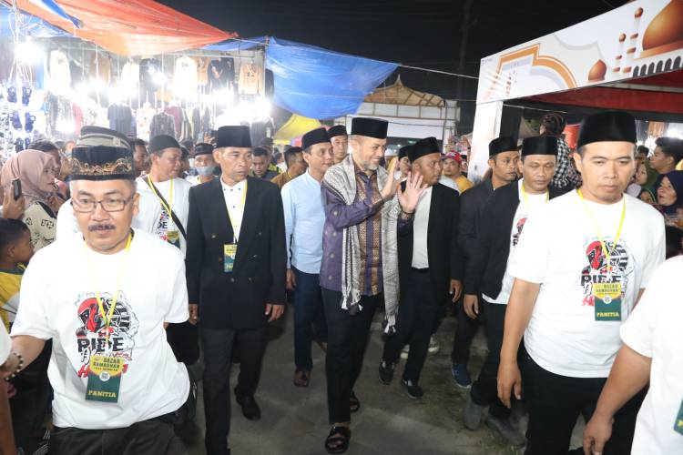 Buka Bazar Ramadan di Tanjung Morawa, Ijeck : Bangkitkan Ekonomi Masyarakat
