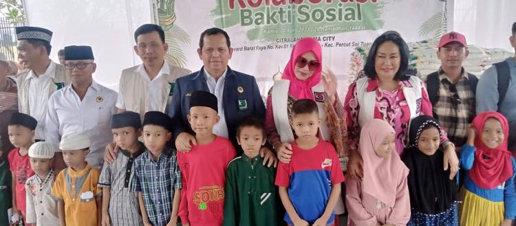 Ribuan Masyarakat Terima Bantuan Sembako dari Kolaborasi KSJ dan PT Citraland