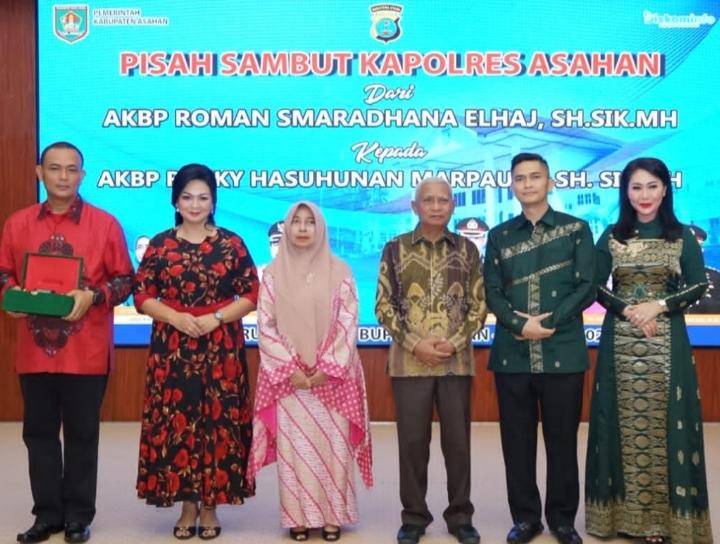 Bupati Gelar Pisah Sambut Kapolres Asahan