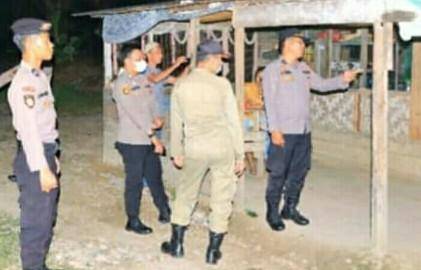 Patroli Gabungan Di Hotel / Penginapan Dalam Kota Rantauprapat, 28 Pria dan Wanita Bukan Suami Isteri Syah Terjaring