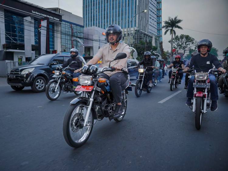 Bobby Nasution Ajak Komunitas Bikers  Buka Peluang Ekonomi