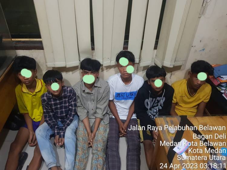 Kelompok Pemuda Perusak Angkot Ditangkap