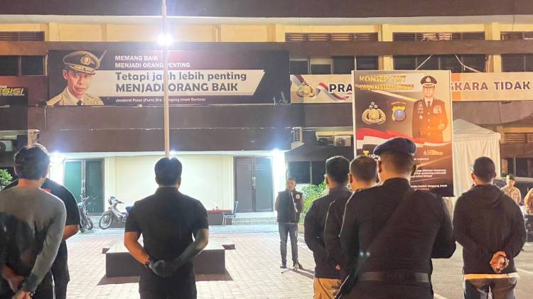 Polrestabes Medan Bersama Polda Sumut Patroli Skala Besar