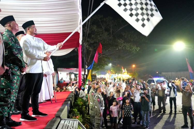 70 Kendaraan Hias Meriahkan Malam Takbiran Menyambut Idul Fitri 1444H/2023M