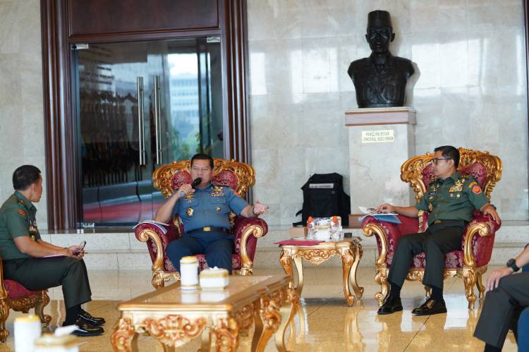 Panglima TNI Terima Paparan Penanaman Mangrove Nasional Secara Serentak