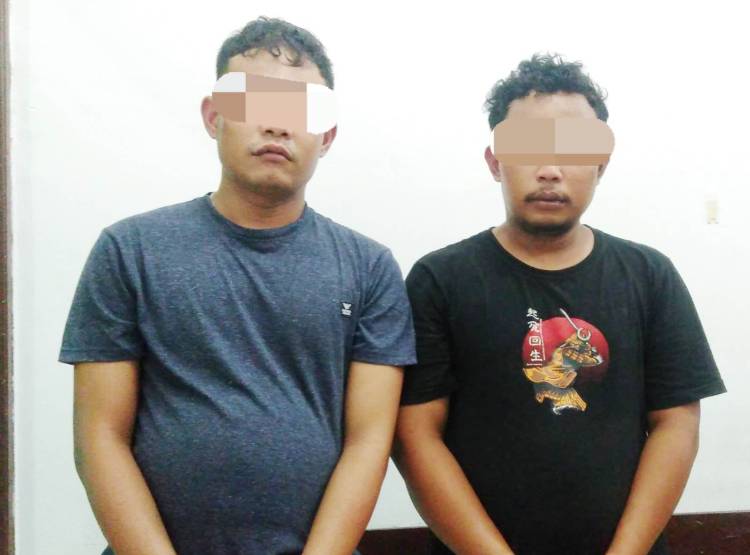 Terekam CCTV  Dua Pelaku Curanmor Berhasil Di Bekuk