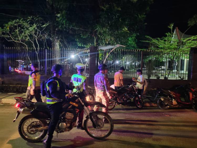 Patroli Gabungan Polres Sibolga bareng TNI dan Instansi