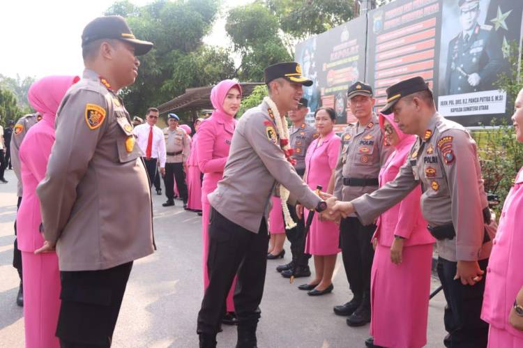 Pisah Sambut Kapolres Serdang Bedagai