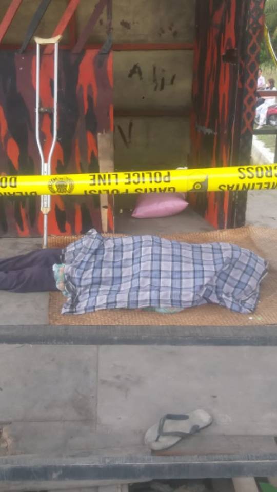 Pria Tua di Temukan Tewas Di Posko OKP