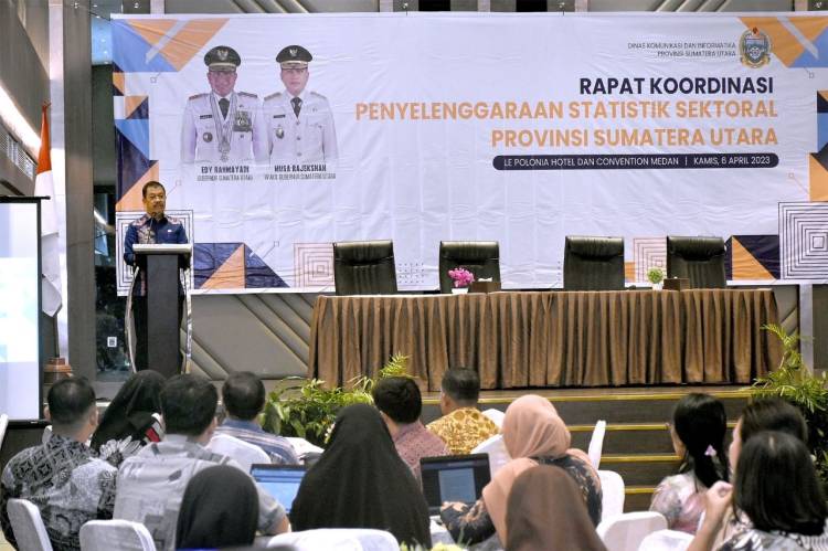 Rakor Penyelenggaraan Statistik Sektoral, Percepat Terwujudnya Satu Data Indonesia