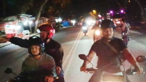 Cegah Kejahatan Jalanan Dibulan Ramadhan, Kasat Reskrim Polres Labuhanbatu Pimpin Patroli