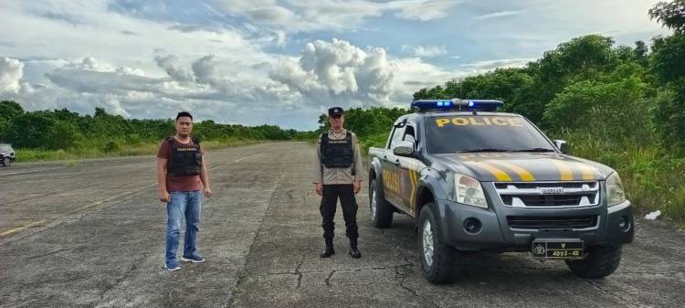 Polsek Talang Ubi Razia Lokasi Mangkal Balapan Liar