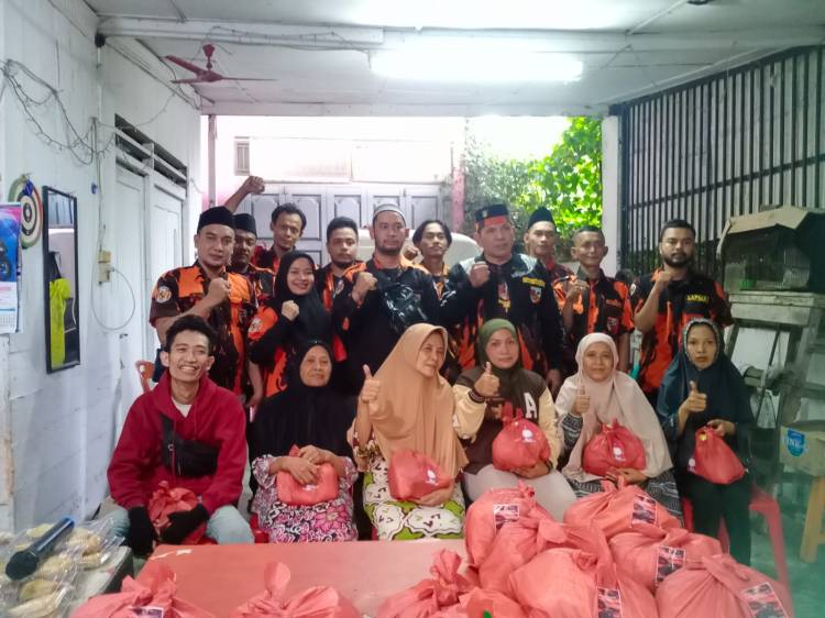Pimpinan Ranting PP Sidorame Barat I Tabur Keberkahan Di bulan Suci Ramadhan