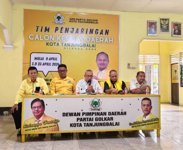 DPD Partai Golkar Tanjung Balai Buka Penjaringan Calon Kepala Daerah 2024