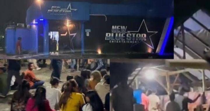 Aneh !! Baru Digerebek Blue Star Tetap Buka