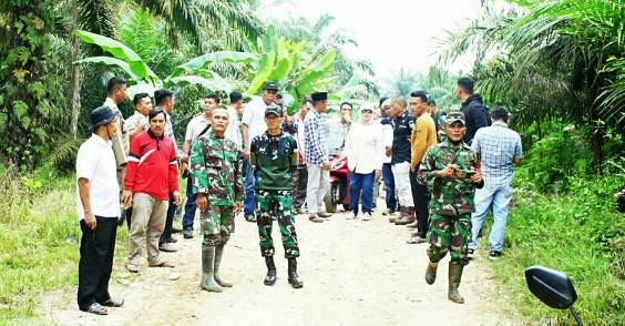 Plt Bupati Bersama Dandim 0209 /  LB,Tinjau Lokasi