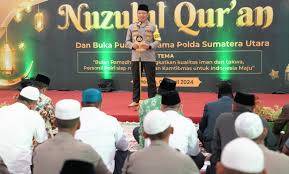 Poldasu Gelar Peringatan Nuzulul Quran, Kapoldasu: Ramadan Bulan Yang Istimewa