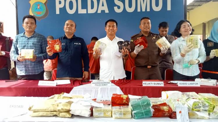 22 Februari - 9 April , 26 Pelaku Narkoba dan 38 Kg Sabu Diamankan