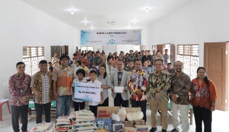 PLN UID Sumatera Utara Berbagi Bakti Paskah 2024 di 3 Panti Asuhan