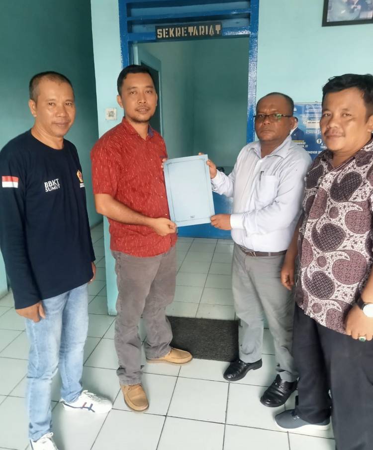 Basyaruddin Nasution Ambil Formulir Pendaftaran Cakada 2024